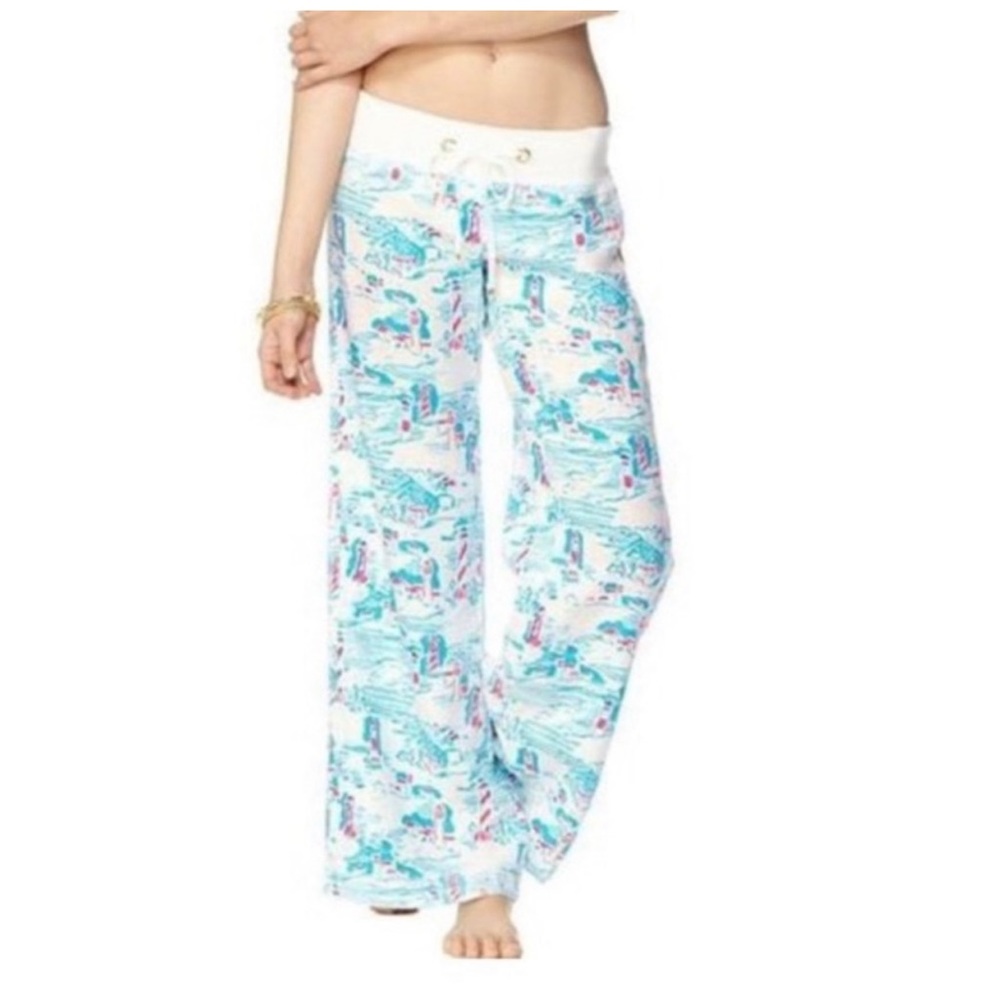 Lilly Pulitzer Palazzo Wide Leg Pants xs